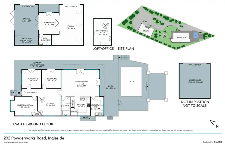 Floorplan of Homely house listing, 292 Powderworks Road, Ingleside NSW 2101