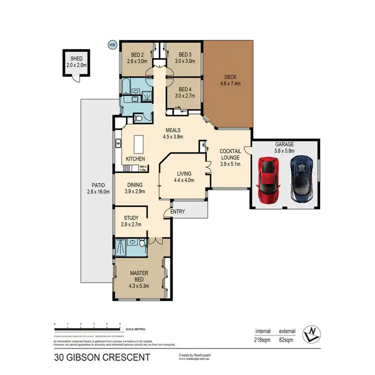 Floorplan of Homely house listing, 30 Gibson Crescent, Bellbowrie QLD 4070