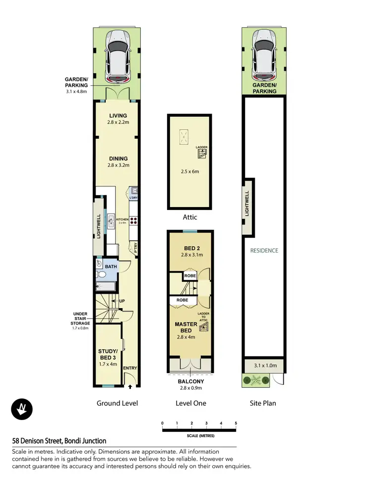 Floorplan of Homely house listing, 58 Denison Street, Bondi Junction NSW 2022