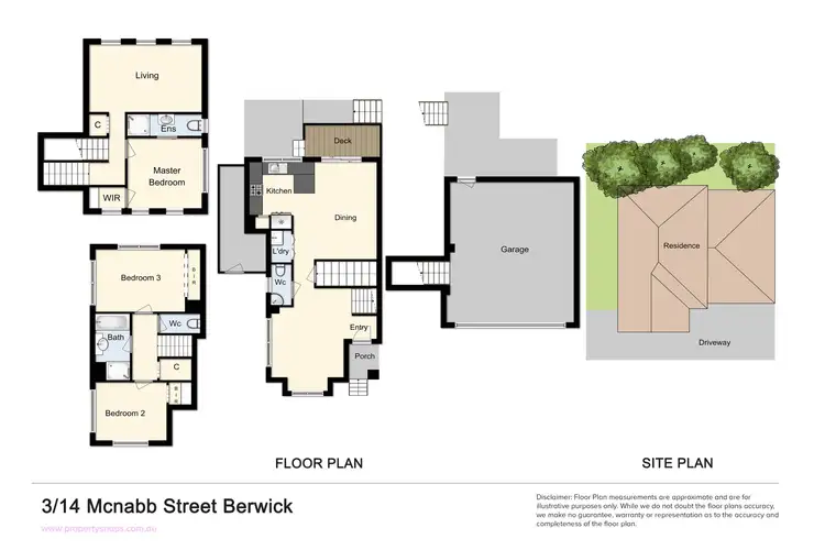 Floorplan of Homely unit listing, 3/14 McNabb Street, Berwick VIC 3806