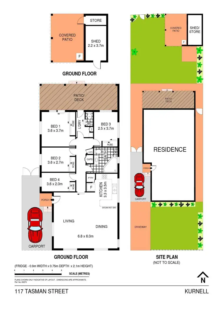 Floorplan of Homely house listing, 117 Tasman Street, Kurnell NSW 2231