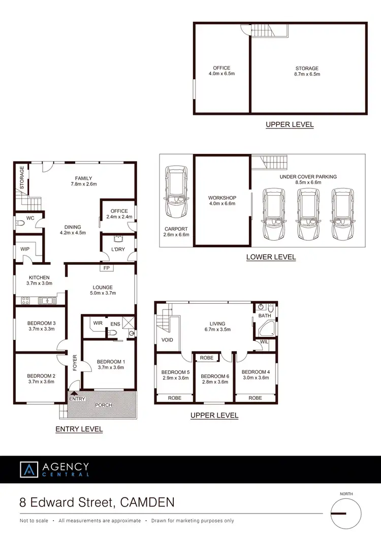 Floorplan of Homely house listing, 8 Edward Street, Camden NSW 2570
