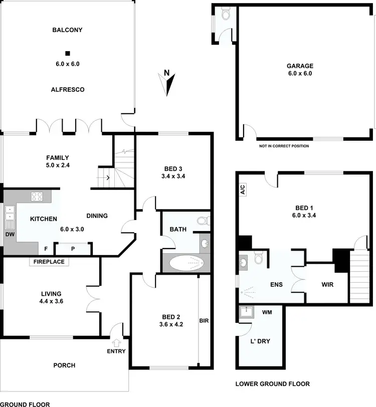 Floorplan of Homely house listing, 177 Egina Street, Mount Hawthorn WA 6016
