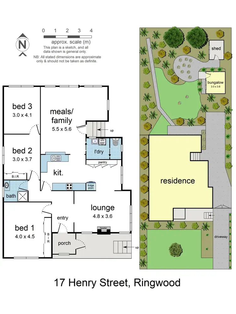 Floorplan of Homely house listing, 17 Henry Street, Ringwood VIC 3134