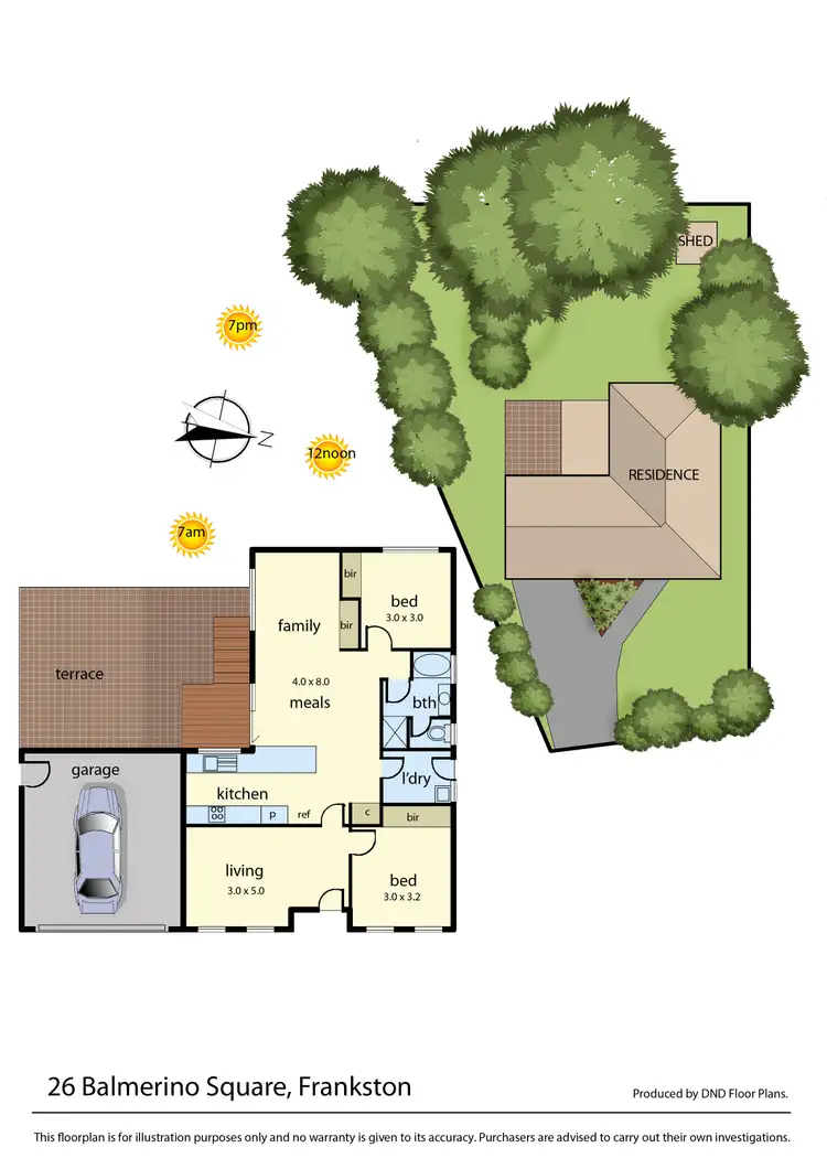 Floorplan of Homely house listing, 26 Balmerino Square, Frankston VIC 3199
