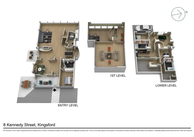 Floorplan of Homely house listing, 8 Kennedy Street, Kingsford NSW 2032
