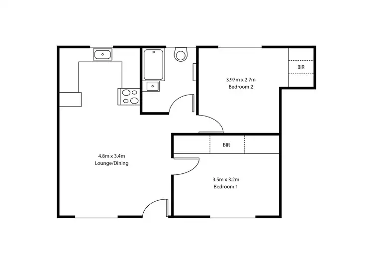 Floorplan of Homely unit listing, 17/205-207 Anzac Highway, Plympton SA 5038