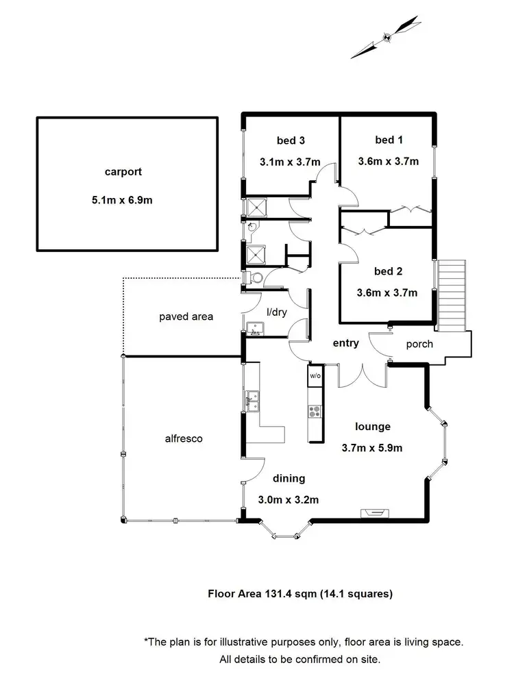 Floorplan of Homely house listing, 22 Menin Road, Monbulk VIC 3793
