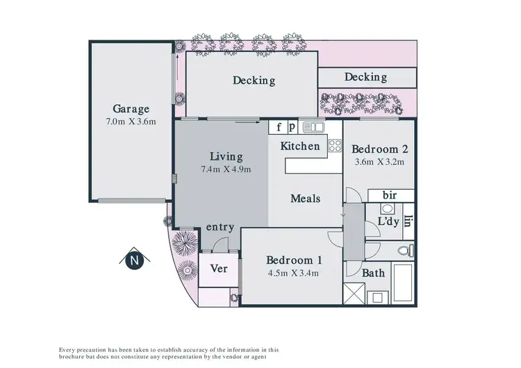 Floorplan of Homely house listing, 60A Madeline Street, Preston VIC 3072