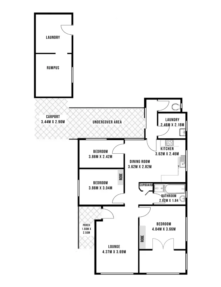 Floorplan of Homely house listing, 21 Beattie Avenue, Bulli NSW 2516
