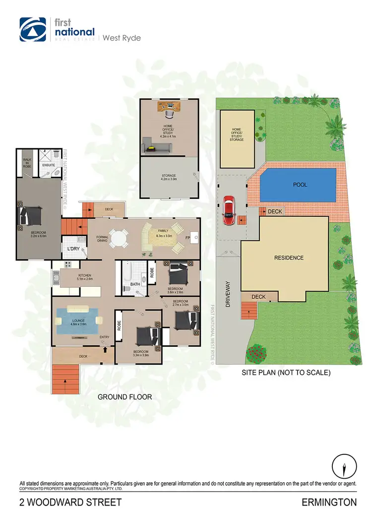 Floorplan of Homely house listing, 2 Woodward Street, Ermington NSW 2115