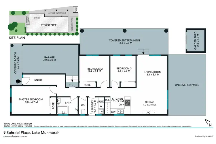 Floorplan of Homely house listing, 9 Sohrabi Place, Lake Munmorah NSW 2259