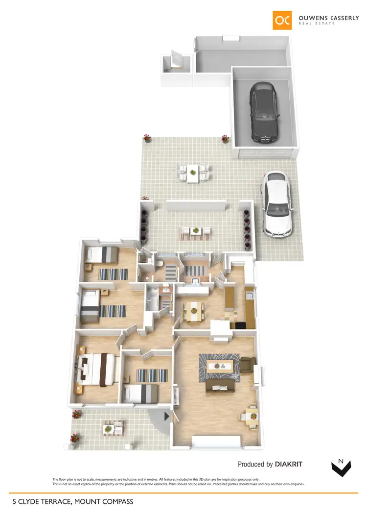 Floorplan of Homely house listing, 5 Clyde Terrace, Mount Compass SA 5210