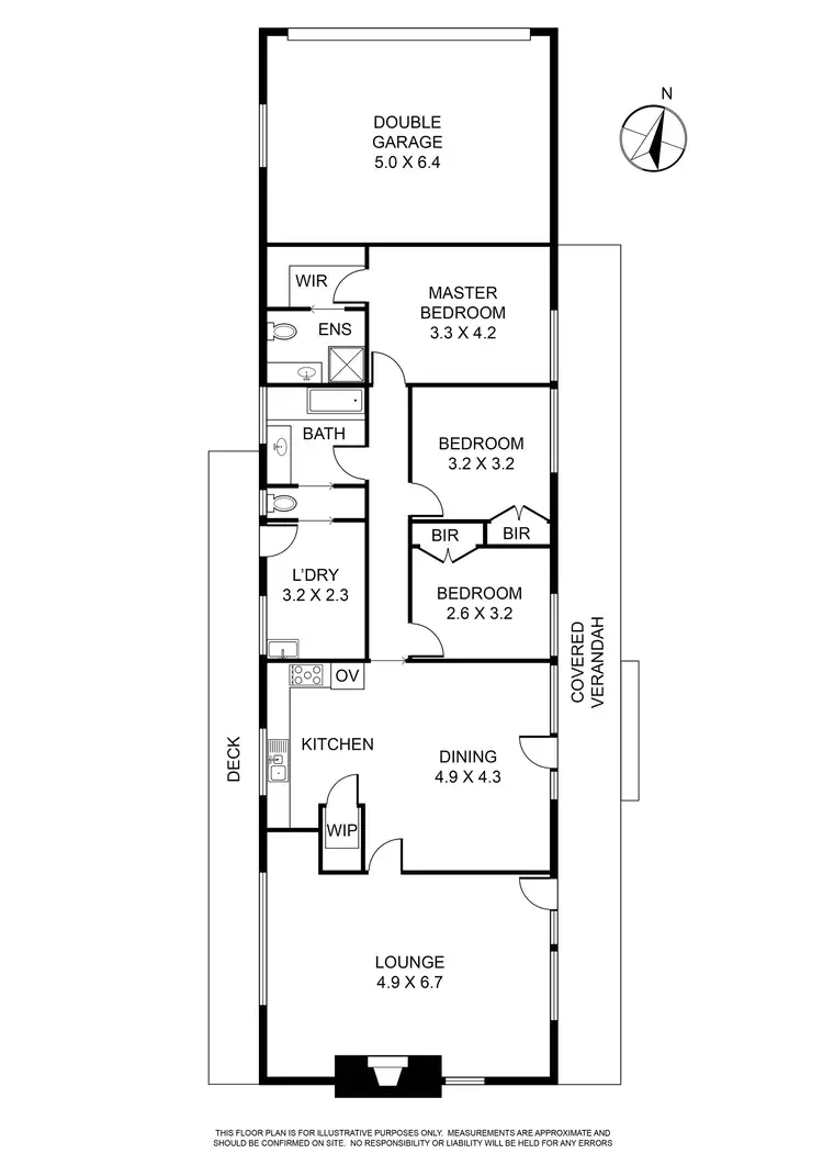 Floorplan of Homely house listing, 5 Ronald Avenue, Selby VIC 3159