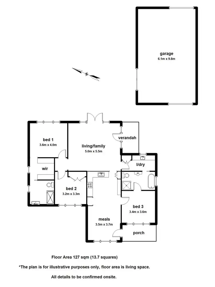 Floorplan of Homely house listing, 259 Warburton Highway, Wandin North VIC 3139