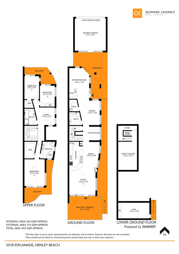 Floorplan of Homely house listing, 301 Esplanade, Henley Beach SA 5022