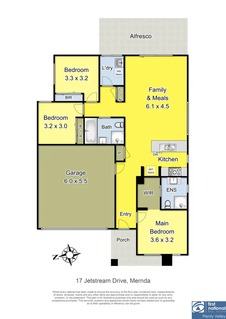 Floorplan of Homely house listing, 17 Jetstream Drive, Mernda VIC 3754
