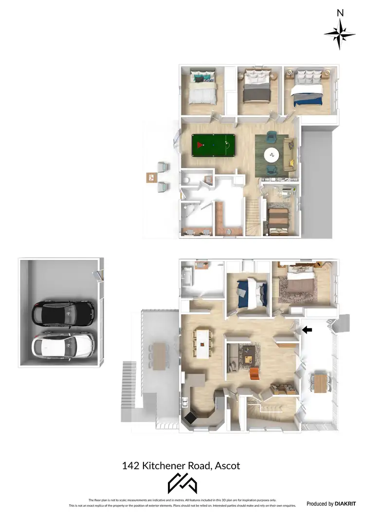Floorplan of Homely house listing, 142 Kitchener Road, Ascot QLD 4007