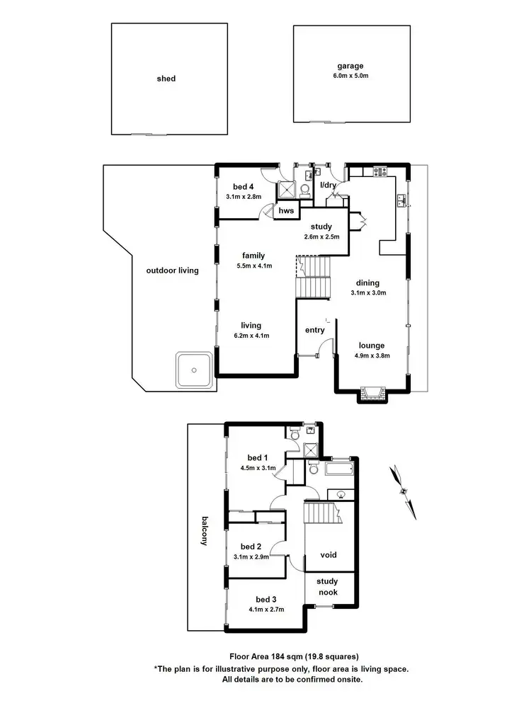 Floorplan of Homely house listing, 10 Belgrave Avenue, Belgrave VIC 3160