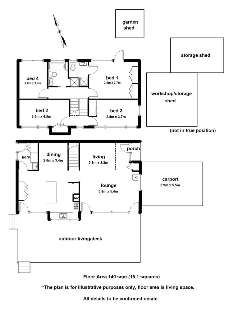 Floorplan of Homely house listing, 31 Hazel Grove, Tecoma VIC 3160