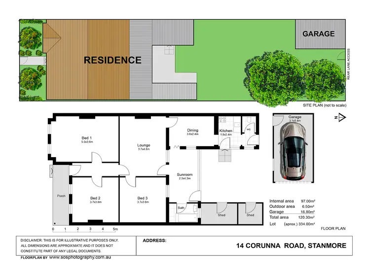 Floorplan of Homely house listing, 14 Corunna Road, Stanmore NSW 2048