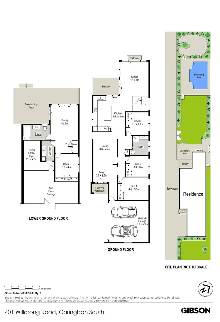 Floorplan of Homely house listing, 401 Willarong Road, Caringbah South NSW 2229