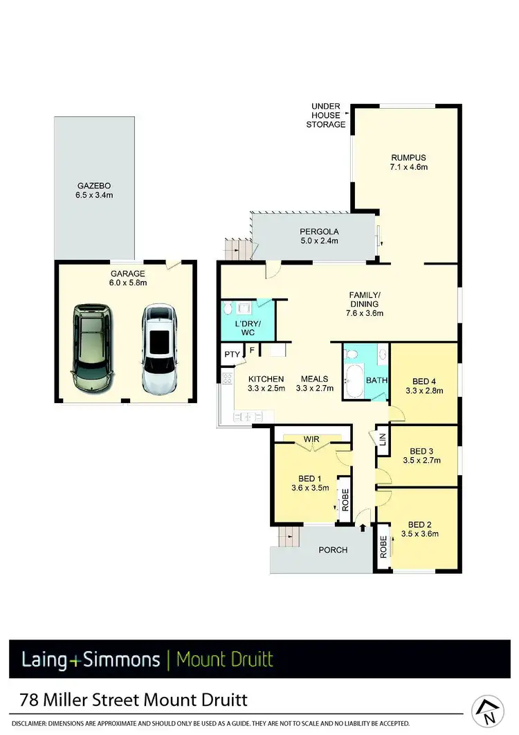Floorplan of Homely house listing, 78 Miller Street, Mount Druitt NSW 2770
