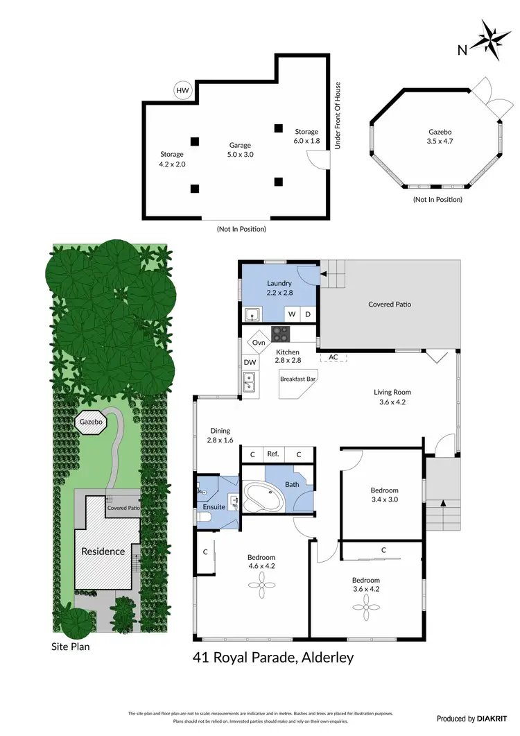 Floorplan of Homely house listing, 41 Royal Parade, Alderley QLD 4051