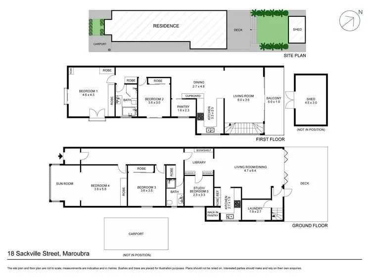 Floorplan of Homely house listing, 18 Sackville Street, Maroubra NSW 2035