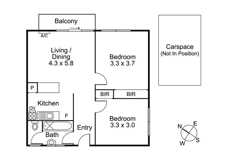 Floorplan of Homely apartment listing, 12/1-3 Ranleigh Court, Moorabbin VIC 3189