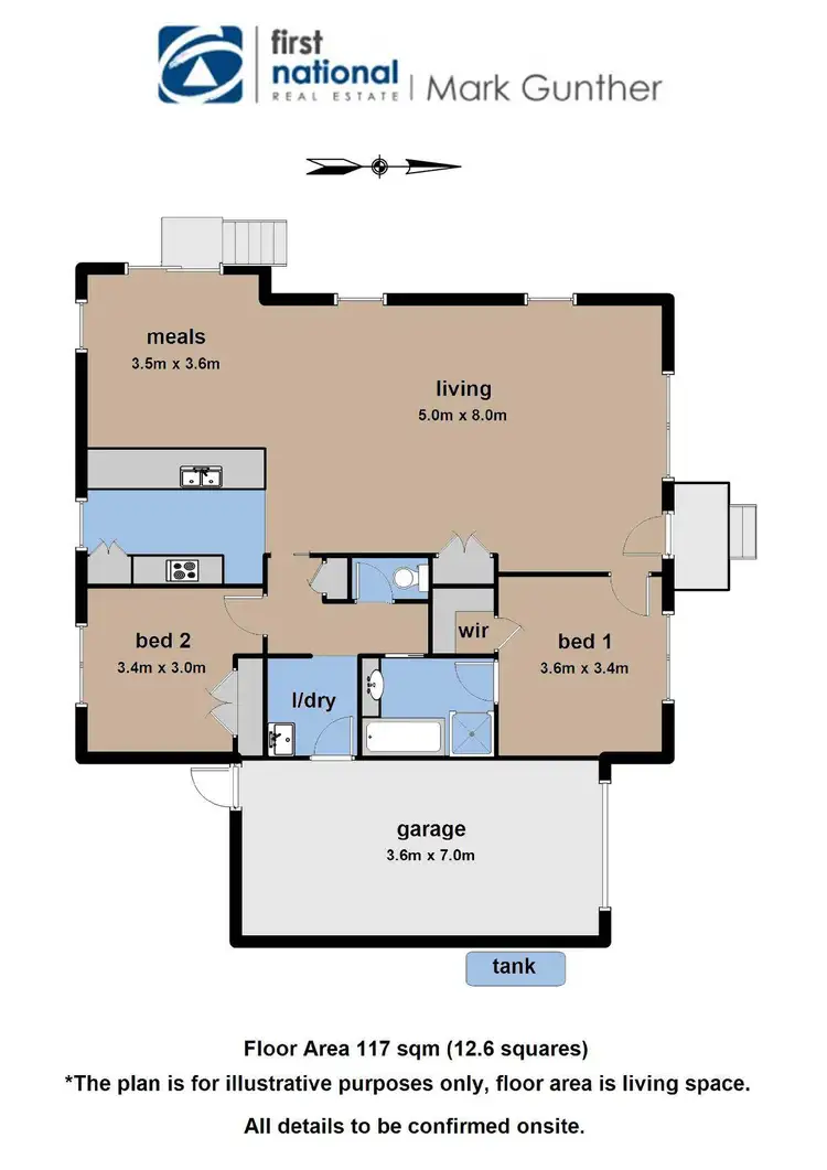 Floorplan of Homely house listing, 1 Elliot Close, Healesville VIC 3777