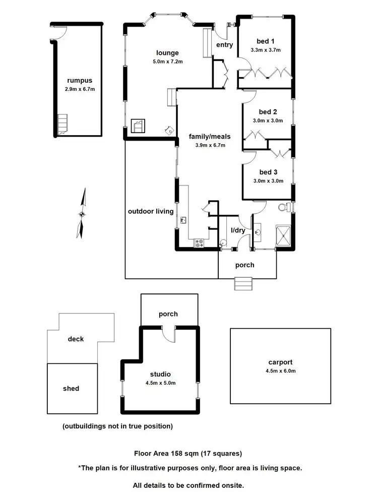 Floorplan of Homely house listing, 21 Hillcrest Grove, Healesville VIC 3777