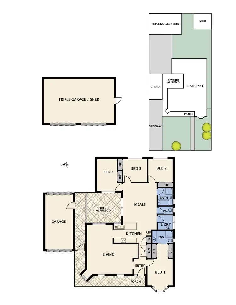 Floorplan of Homely house listing, 9 Ramsbury Street, Craigieburn VIC 3064