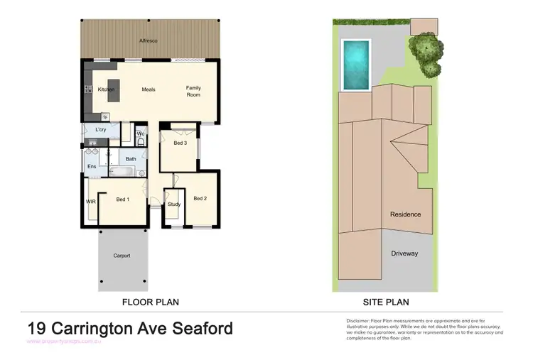 Floorplan of Homely house listing, 19 Carrington Avenue, Seaford VIC 3198