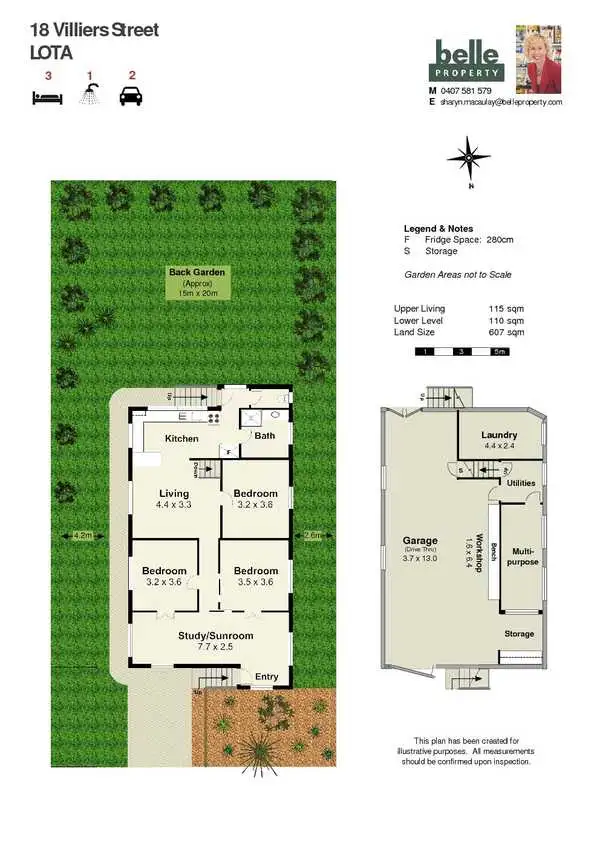 Floorplan of Homely house listing, 14 Villiers Street, Lota QLD 4179