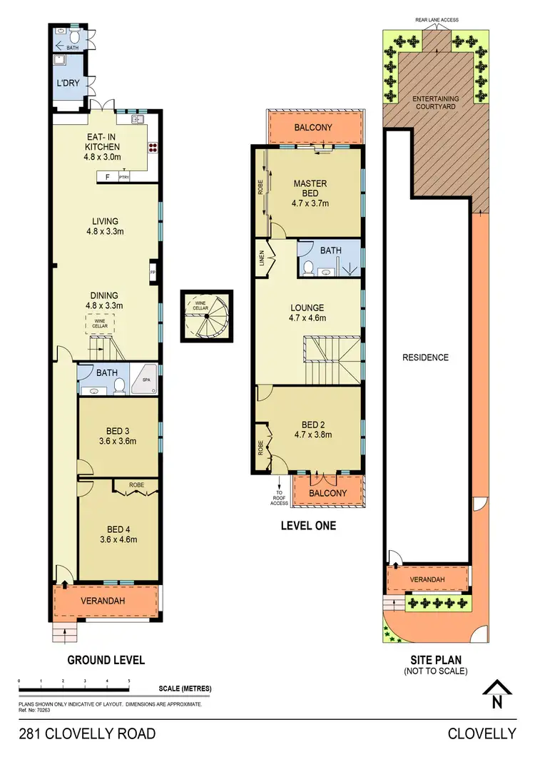 Floorplan of Homely house listing, 281 Clovelly Road, Clovelly NSW 2031