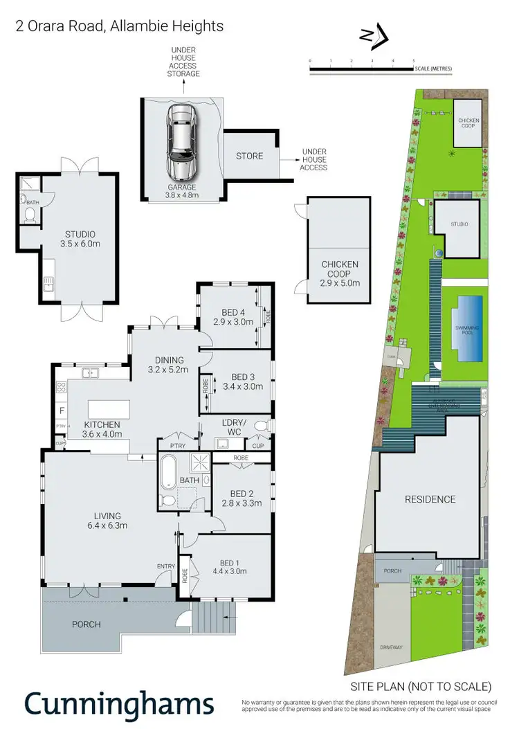 Floorplan of Homely house listing, 2 Orara Road, Allambie Heights NSW 2100