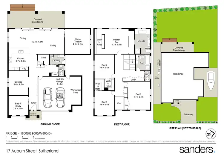 Floorplan of Homely house listing, 17 Auburn Street, Sutherland NSW 2232