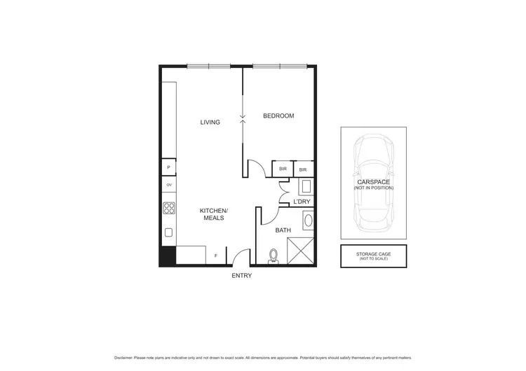 Floorplan of Homely apartment listing, 304/139 Chetwynd Street, North Melbourne VIC 3051