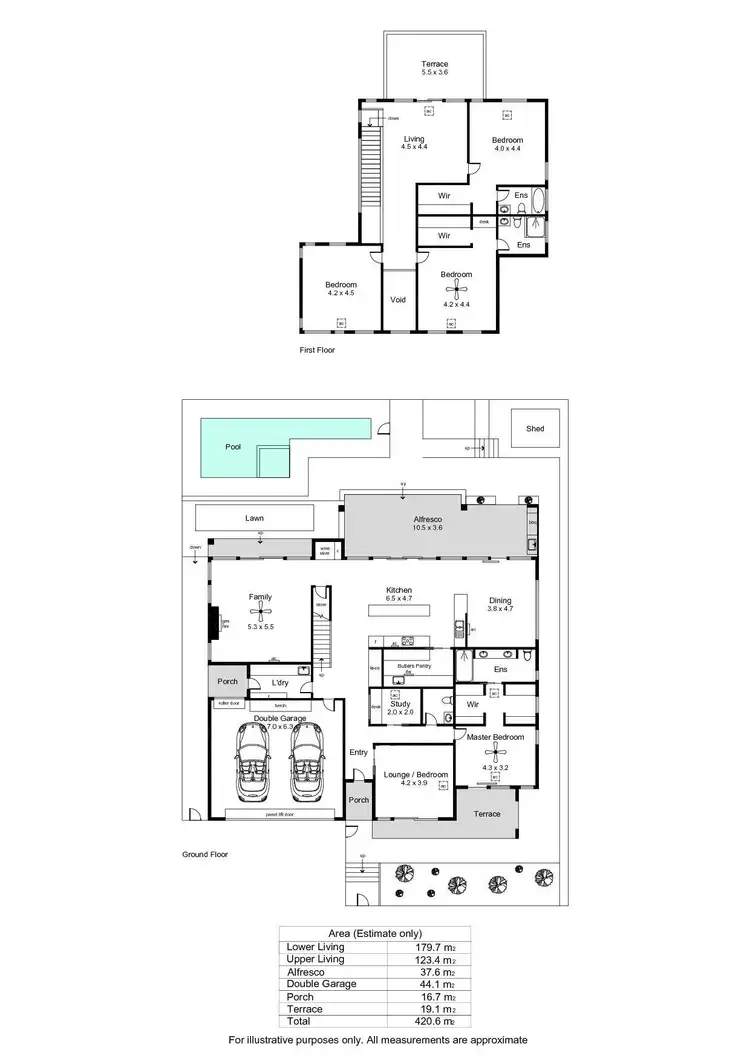 Floorplan of Homely house listing, 22 Clifton Court, Stonyfell SA 5066
