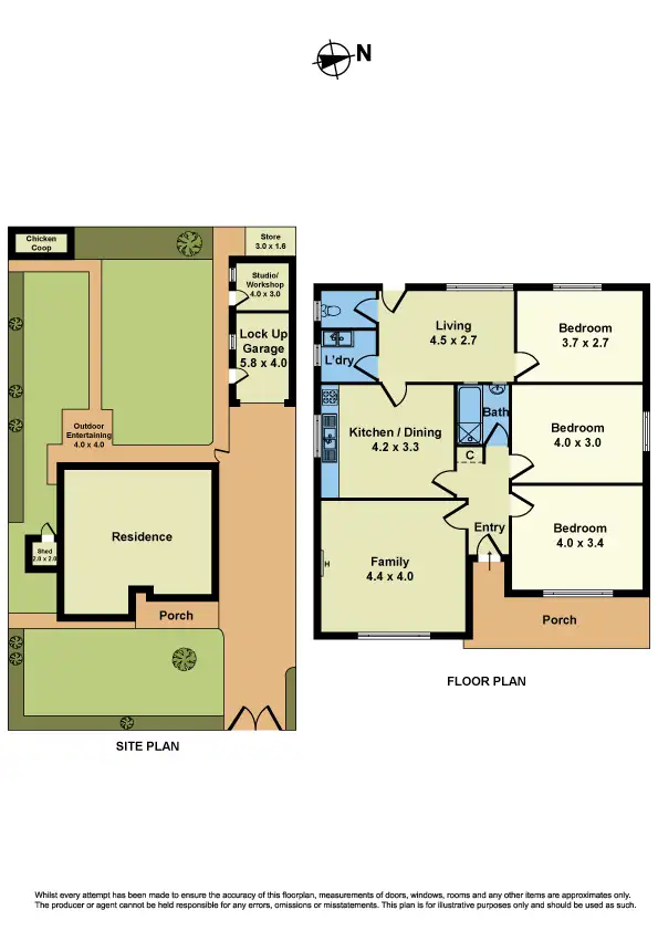 Floorplan of Homely house listing, 7 Berry Street, Sunshine North VIC 3020