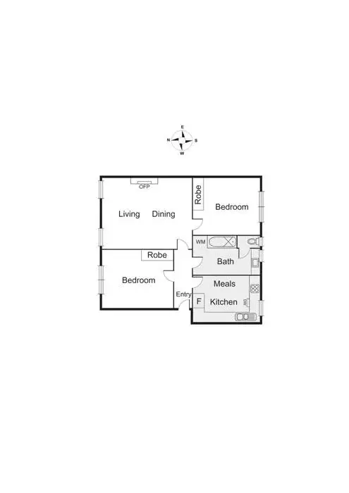 Floorplan of Homely apartment listing, 6/30a Mitford Street, St Kilda VIC 3182