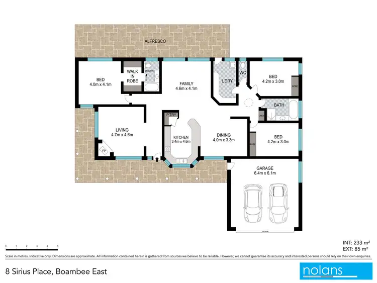 Floorplan of Homely house listing, 8 Sirius Place, Boambee East NSW 2452