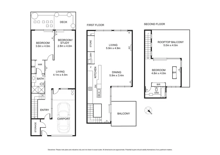 Floorplan of Homely house listing, 23 Elm Place, North Melbourne VIC 3051