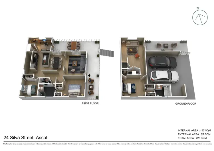 Floorplan of Homely house listing, 24 Silva Street, Ascot QLD 4007