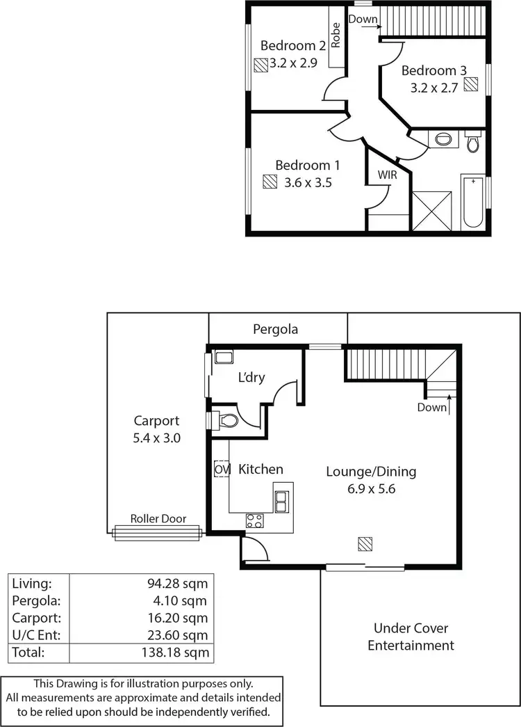 Floorplan of Homely townhouse listing, 4/149 Anzac Highway, Kurralta Park SA 5037