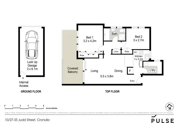 Floorplan of Homely apartment listing, 10/27-33 Judd Street, Cronulla NSW 2230