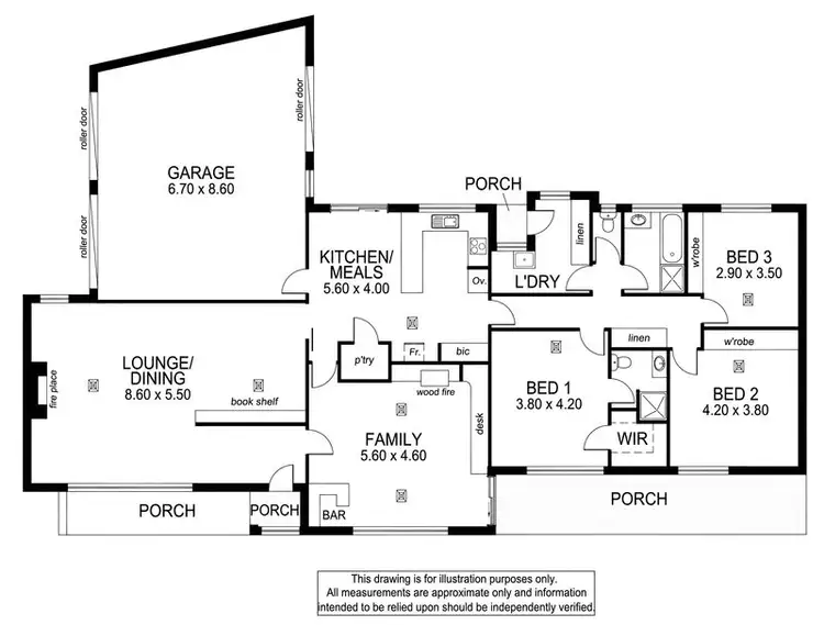 Floorplan of Homely house listing, 12 Hutchesson Street, Millicent SA 5280