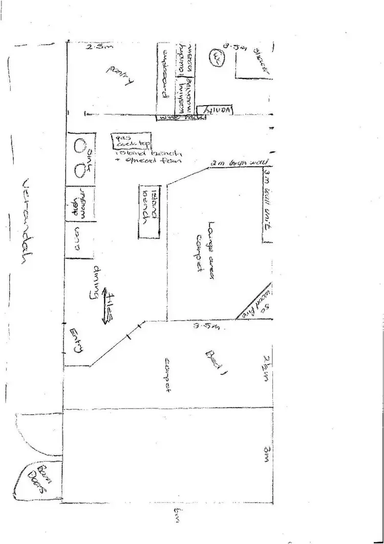 Floorplan of Homely house listing, 485 Pleasant Park Road, Tarpeena SA 5277