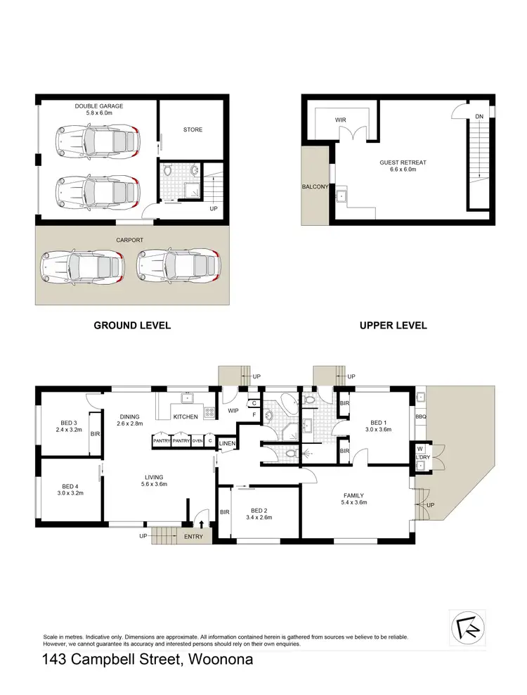 Floorplan of Homely house listing, 143 Campbell Street, Woonona NSW 2517
